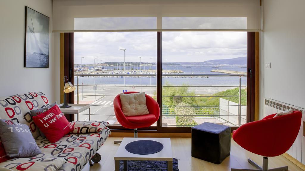 Apartamentos Puerto Basella Vilanova de Arousa Exterior foto