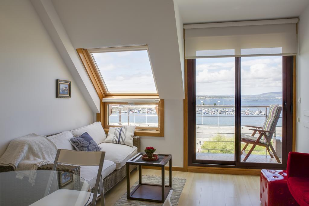 Apartamentos Puerto Basella Vilanova de Arousa Exterior foto
